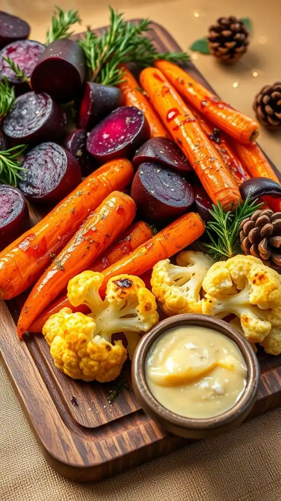 herbed carrots with balsamic glaze
