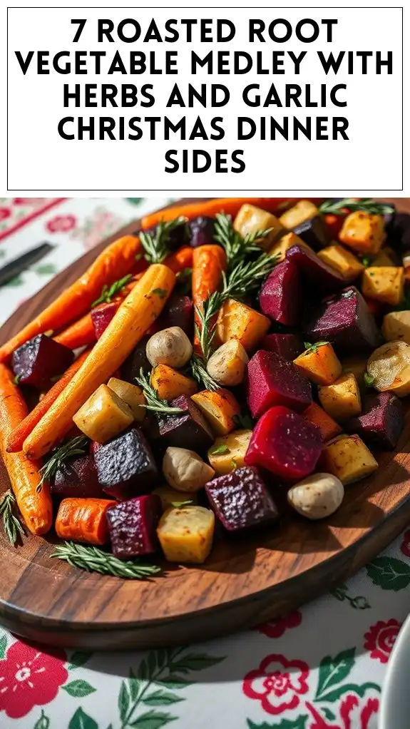 herbed roasted root vegetables