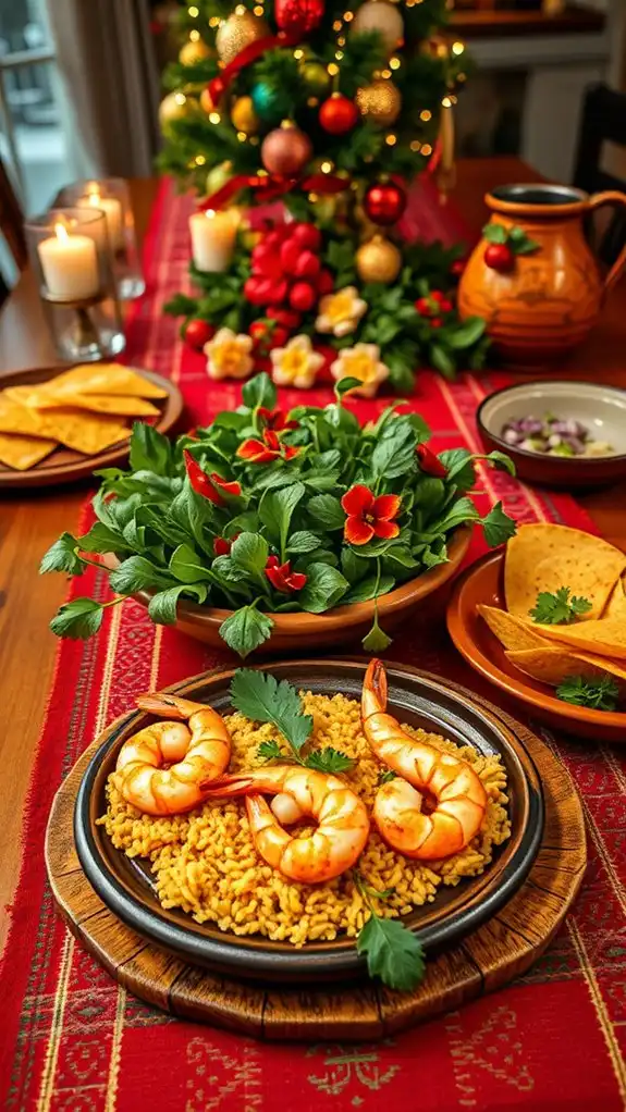 holiday dish with mole