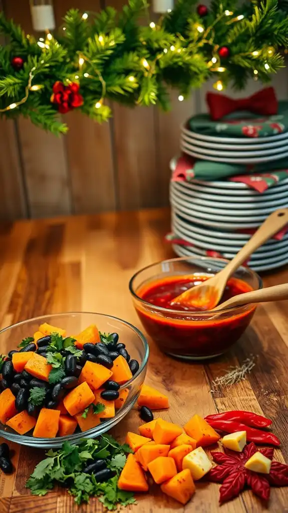 homemade enchilada sauce preparation