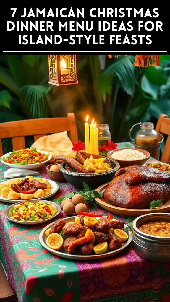 jamaican festive dinner ideas