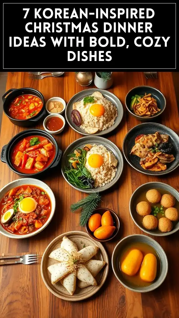 korean inspired festive dinner ideas