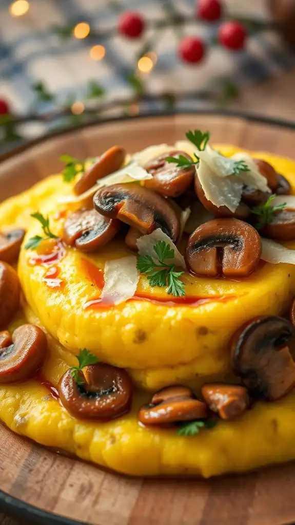 layering flavors in polenta