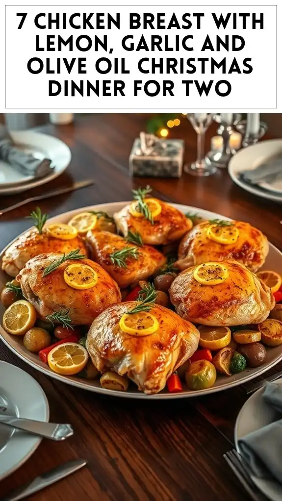 lemon garlic chicken dinner