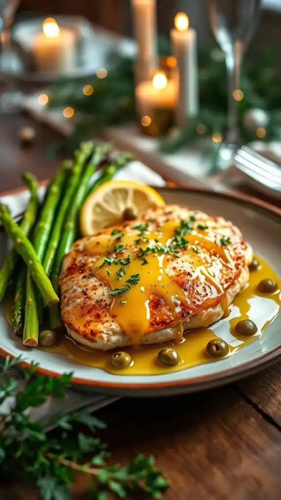 lemon herb chicken piccata