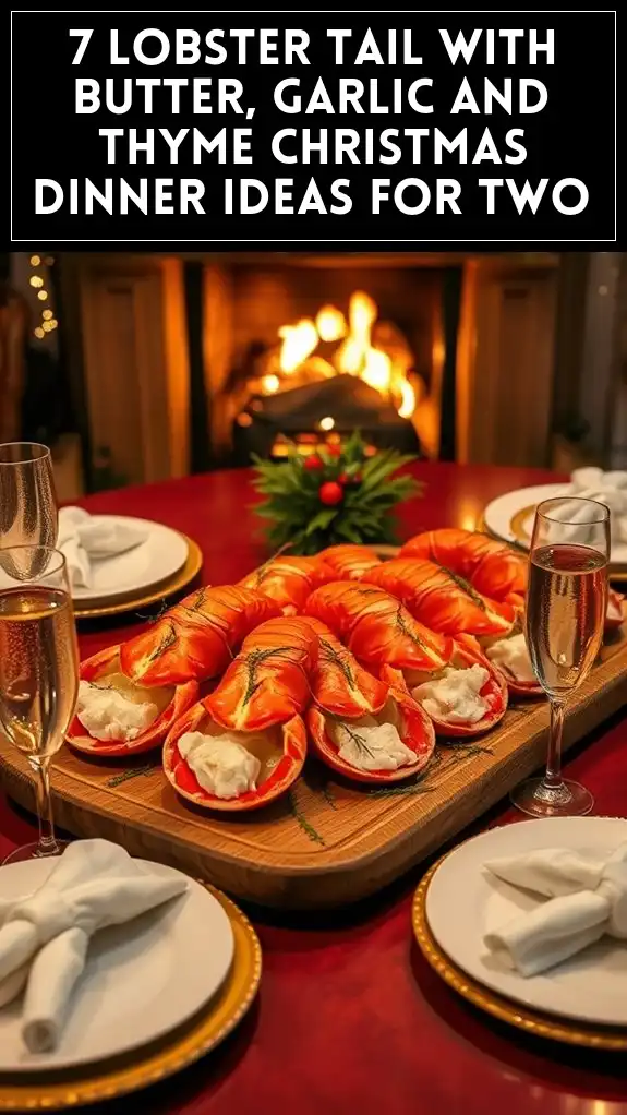 lobster tail christmas dinner ideas