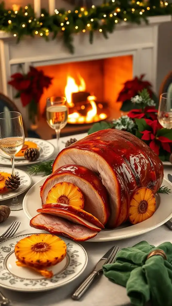 maple glazed ham recipe