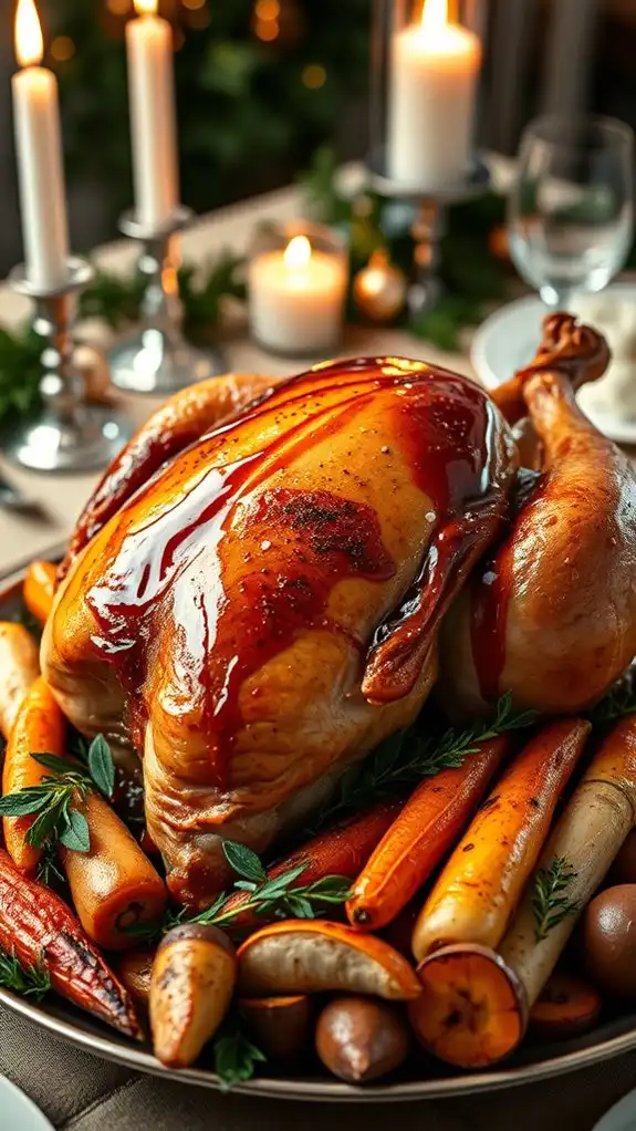 maple glazed turkey breast
