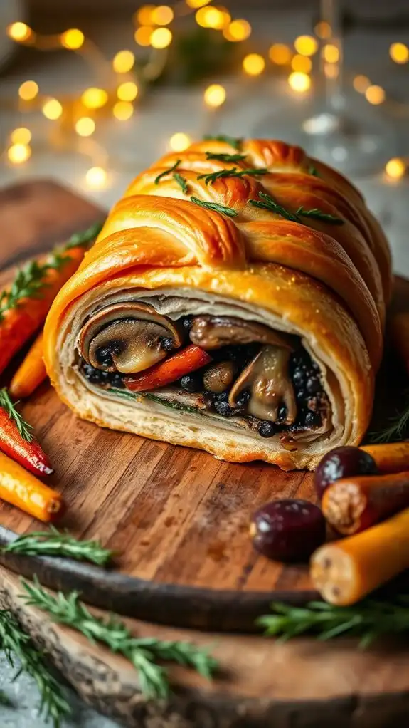 mediterranean puff pastry dish