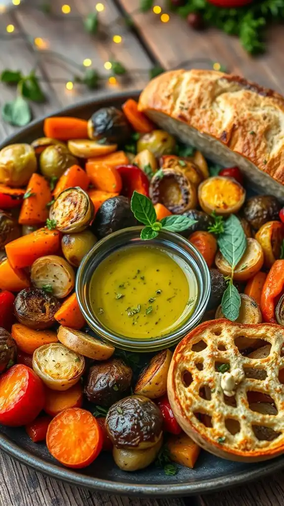 mediterranean roasted vegetable medley