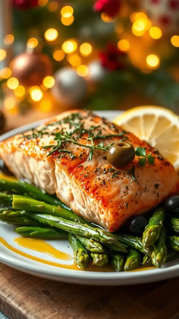 mediterranean salmon with olives