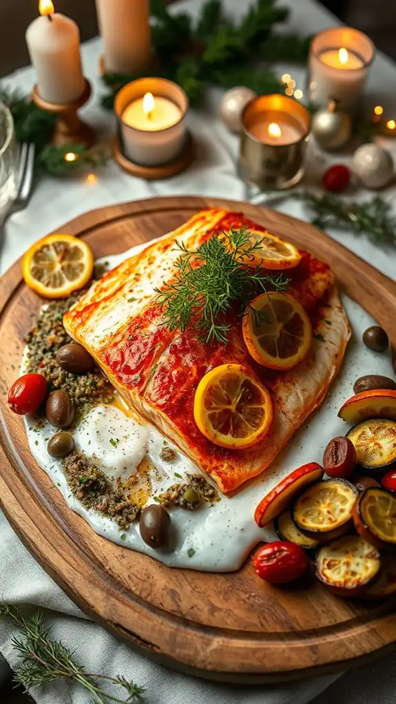 mediterranean snapper with tapenade