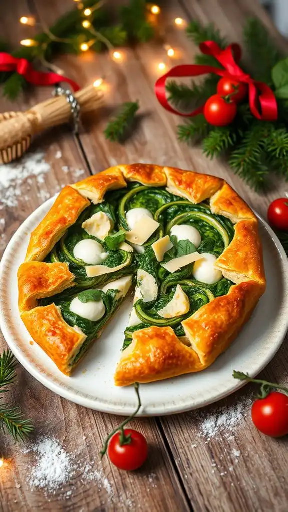 mediterranean spinach cheese pie