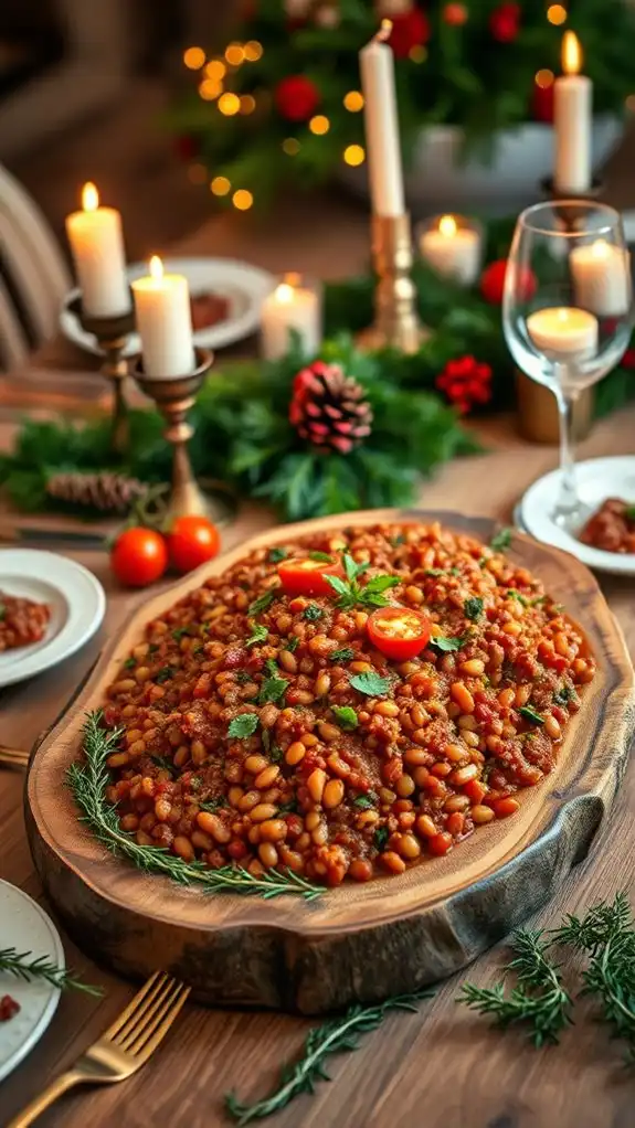 mushroom lentil bolognese recipe