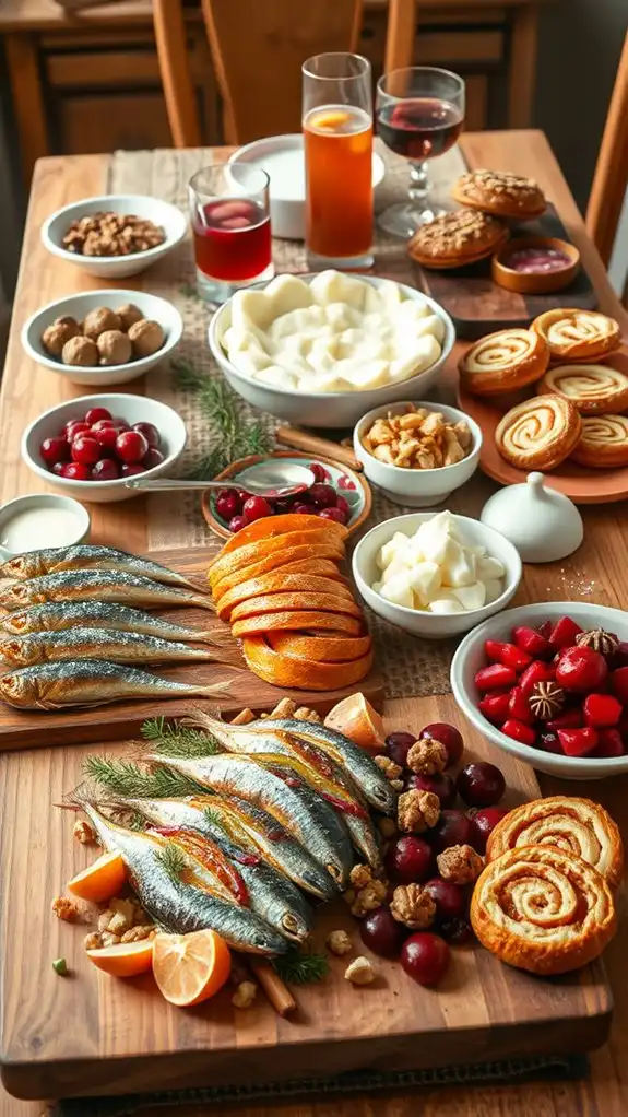 nordic festive buffet experience