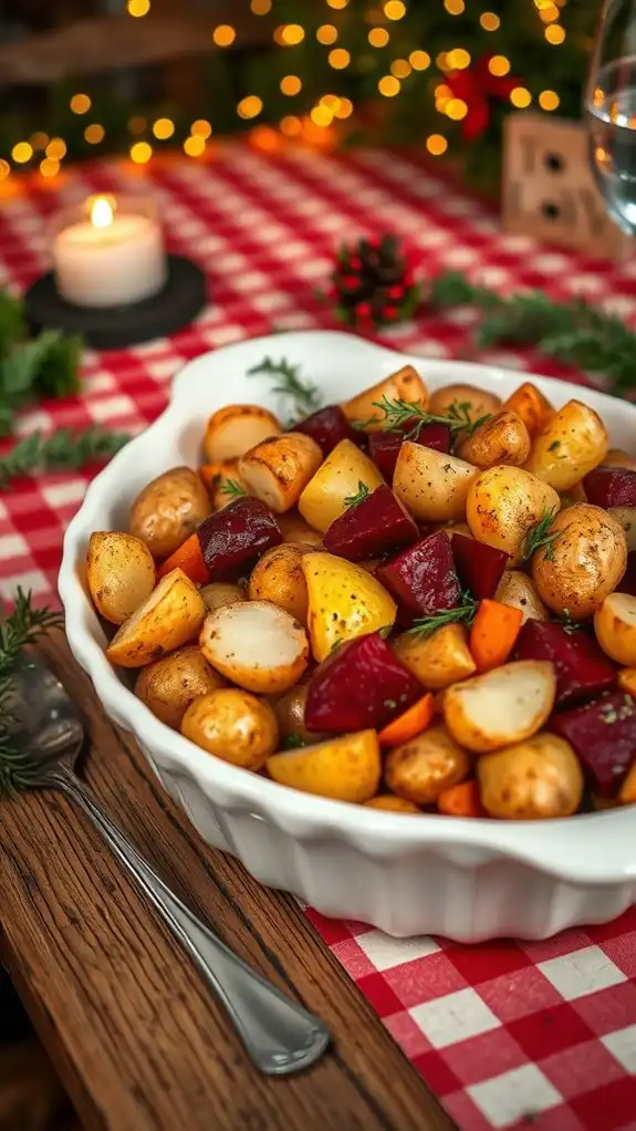 oven roasted root vegetable medley