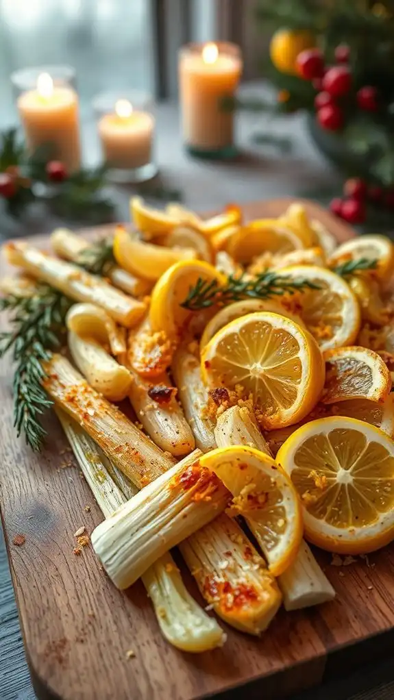 parmesan roasted fennel side dish