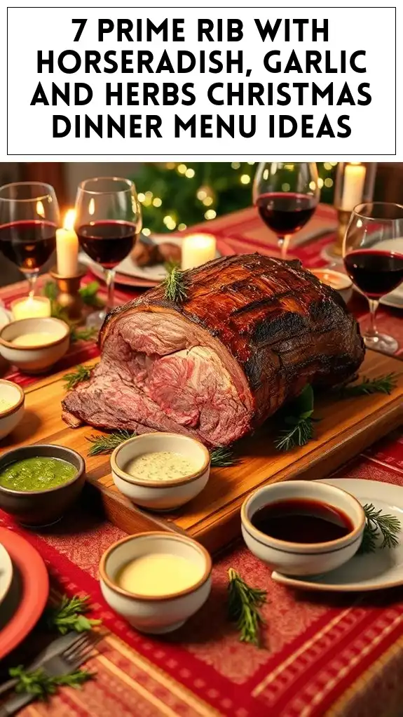 prime rib christmas dinner