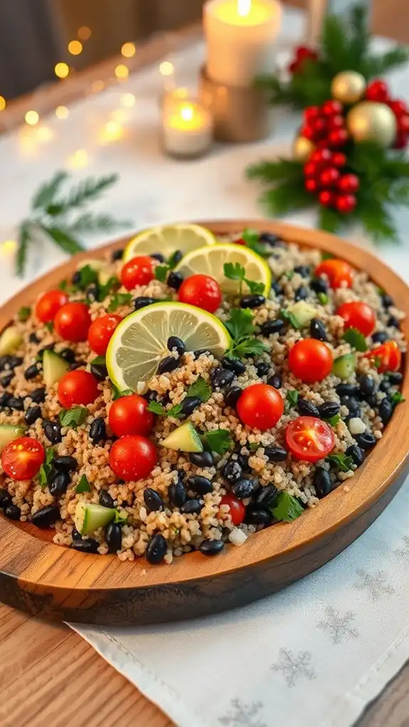 quinoa black bean salad
