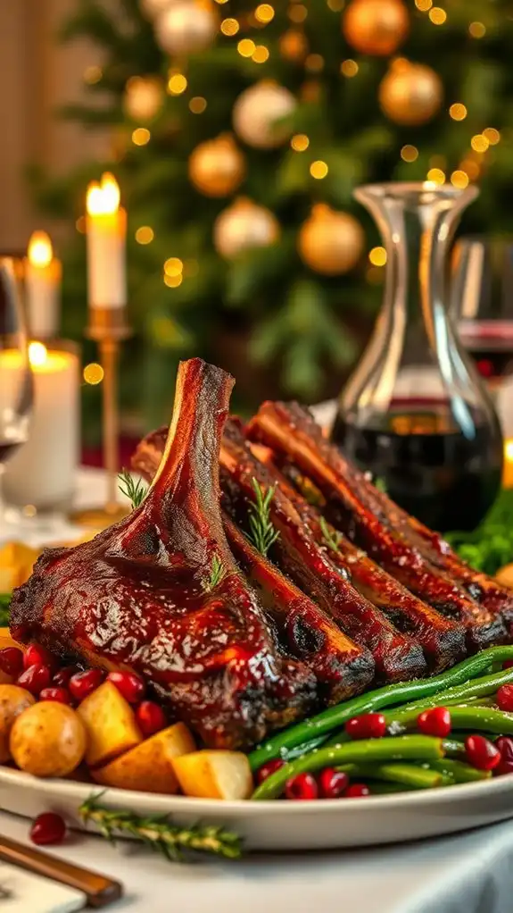 red wine marinade enhances flavor