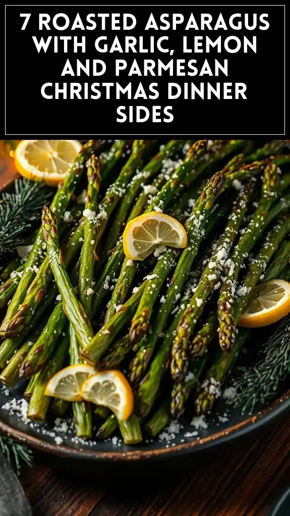roasted asparagus holiday side