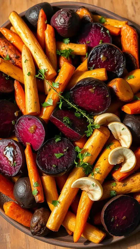 roasted beets with flavor