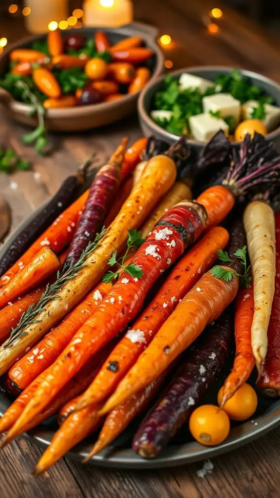roasted carrots for christmas