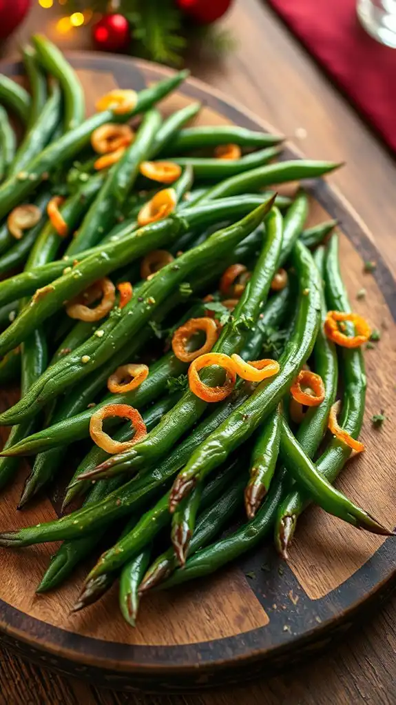 roasted green beans recipe