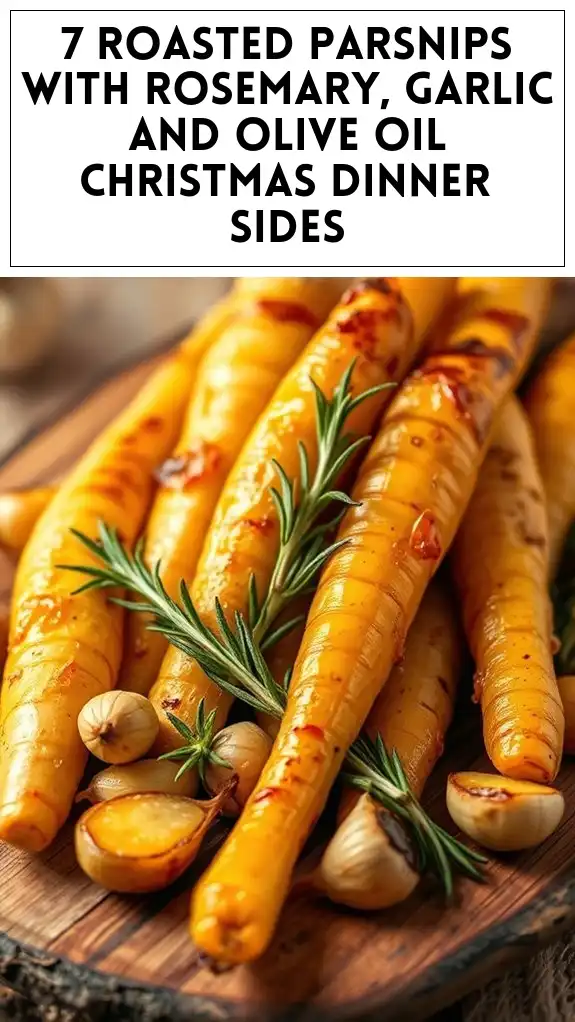 roasted parsnips with rosemary