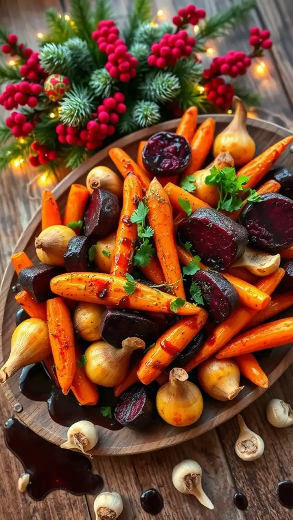 roasted turnips with seasoning