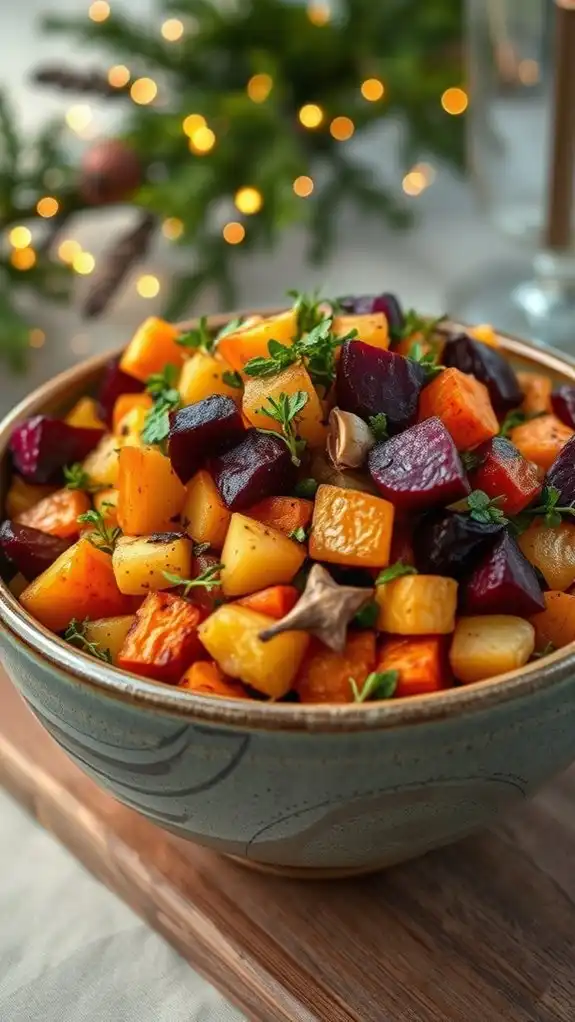 roasted vegetable holiday dish