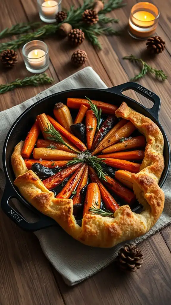 rustic root vegetable galette