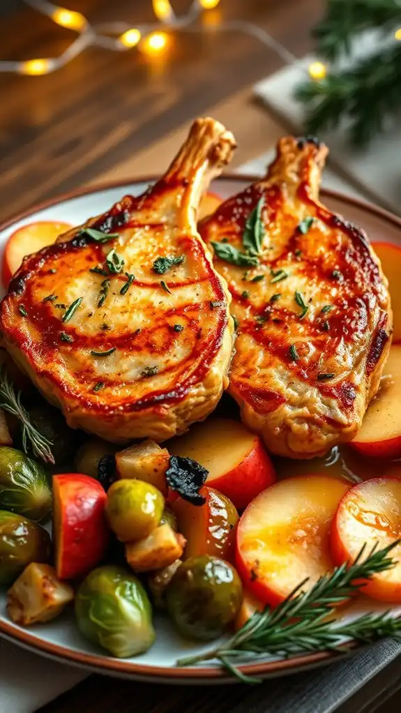 saut ed brussels sprouts apples