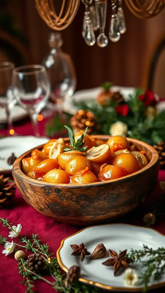 savory balsamic creamed onions