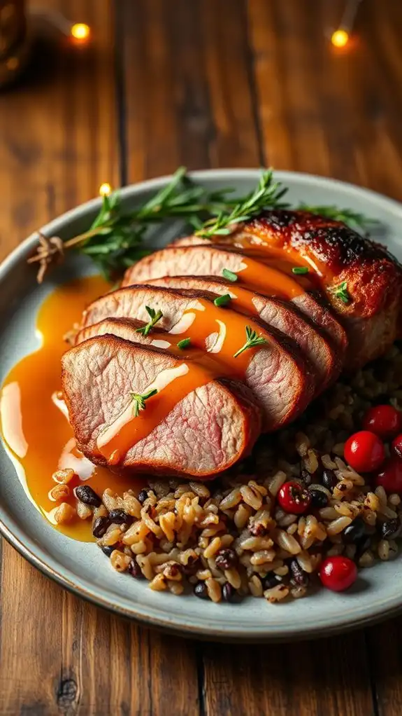 savory duck with orange