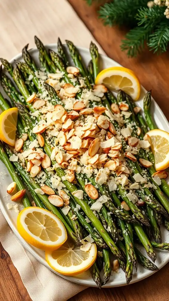 savory garlic parmesan asparagus