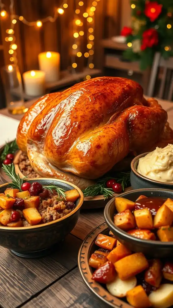 savory sausage cranberry stuffing