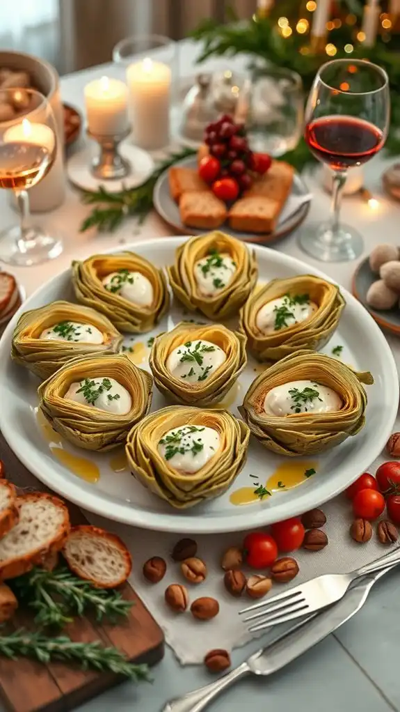 serving suggestions for artichokes