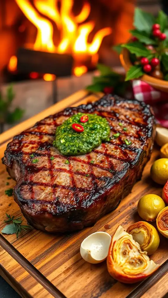 smoked rib eye steak recipe