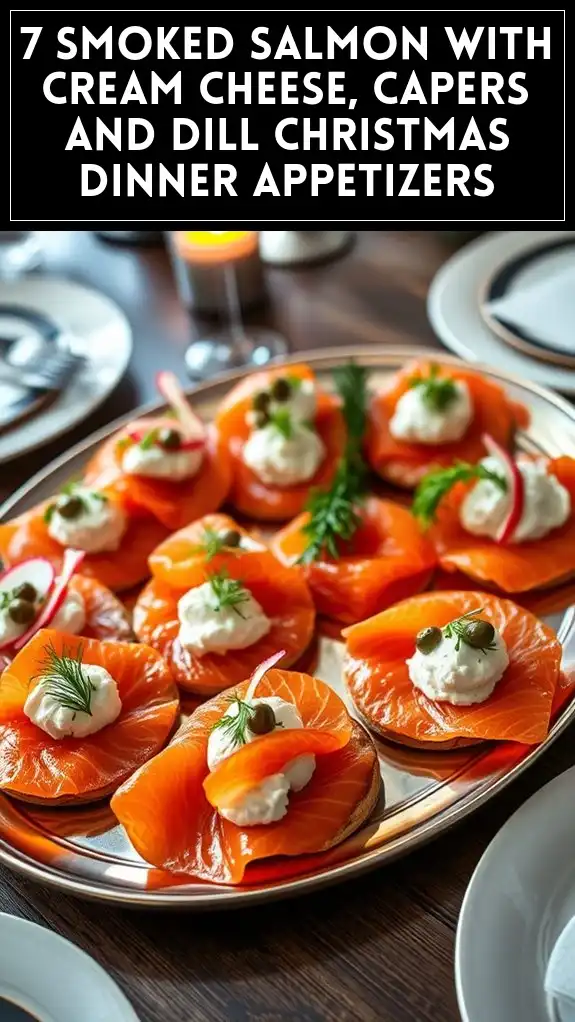 smoked salmon holiday appetizers