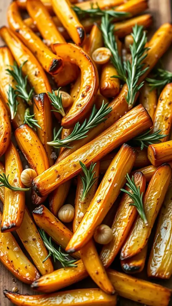 spicy roasted parsnips recipe