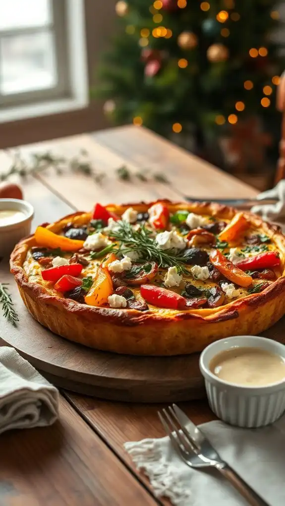 spinach feta frittata recipe