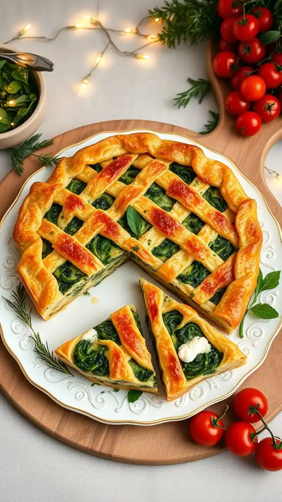 spinach ricotta quiche recipe