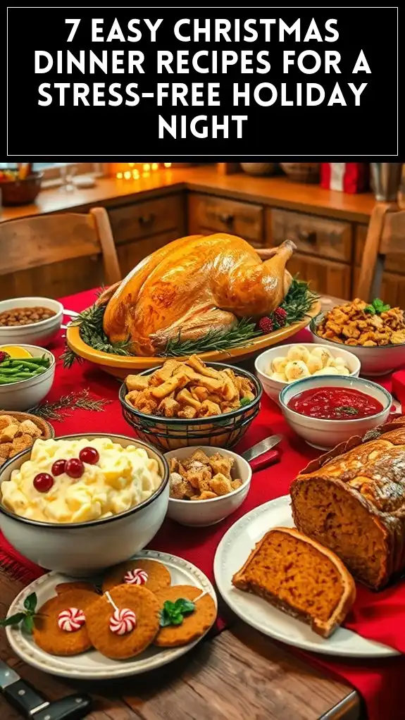 stress free holiday dinner recipes