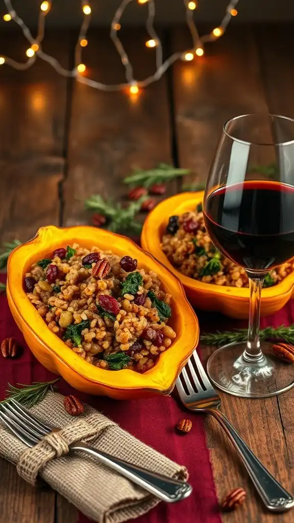 stuffed acorn squash recipe