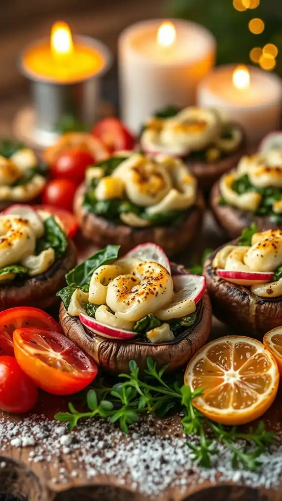 stuffed mushrooms appetizer recipe