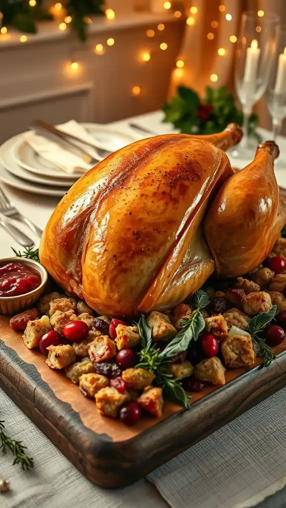 succulent herb brined turkey breast