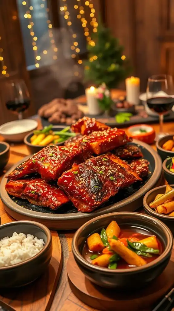 sweet and savory galbi
