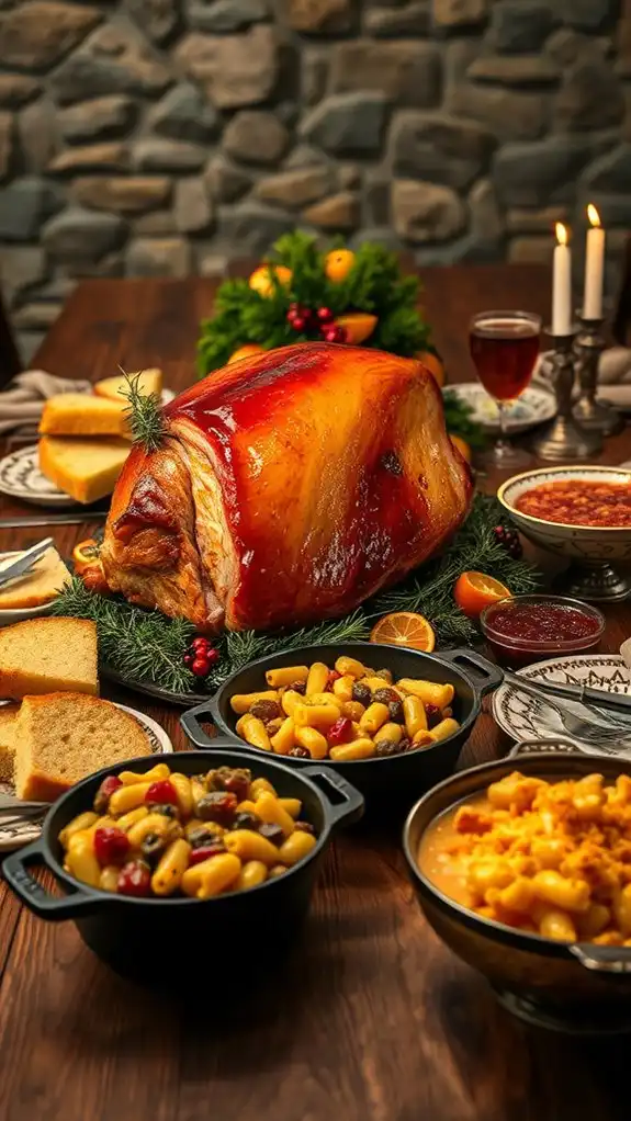 sweet and savory ham