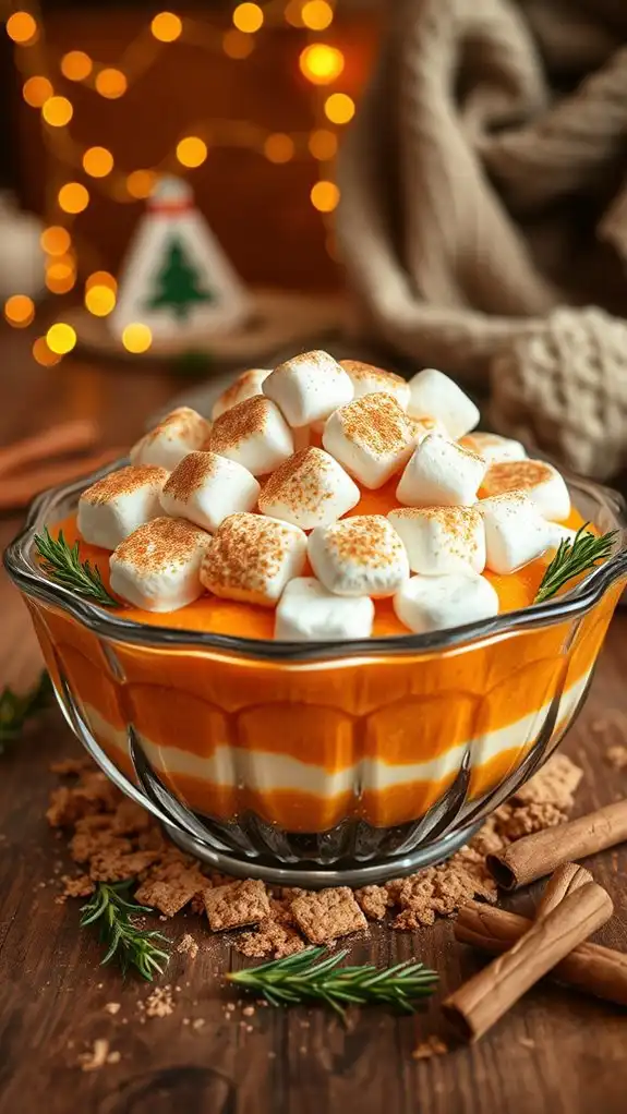sweet potato marshmallow layers